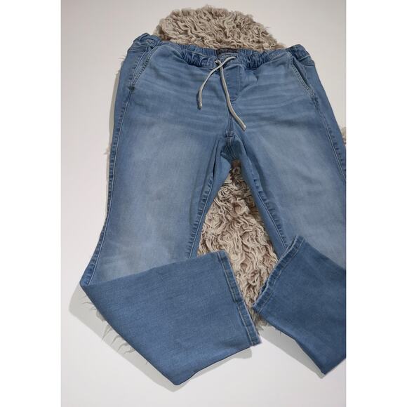 Torrid women’s pull up drawstring light blue jeans - Picture 3 of 16